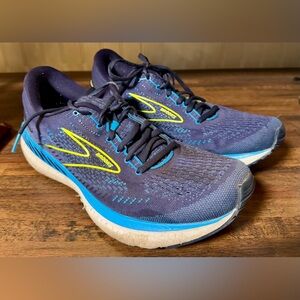 Brooks Glycerin 19 Men’s Size 10.5 D Navy Blue Nightlife Running Shoes